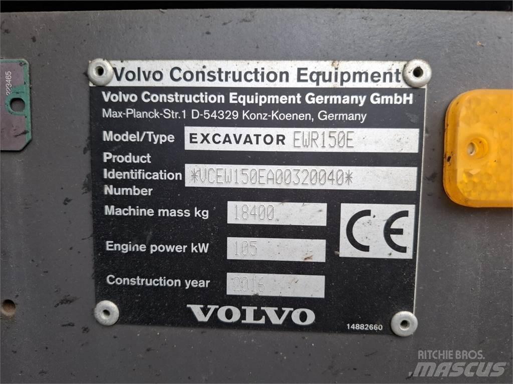 Volvo EWR 150 E Wheeled excavators