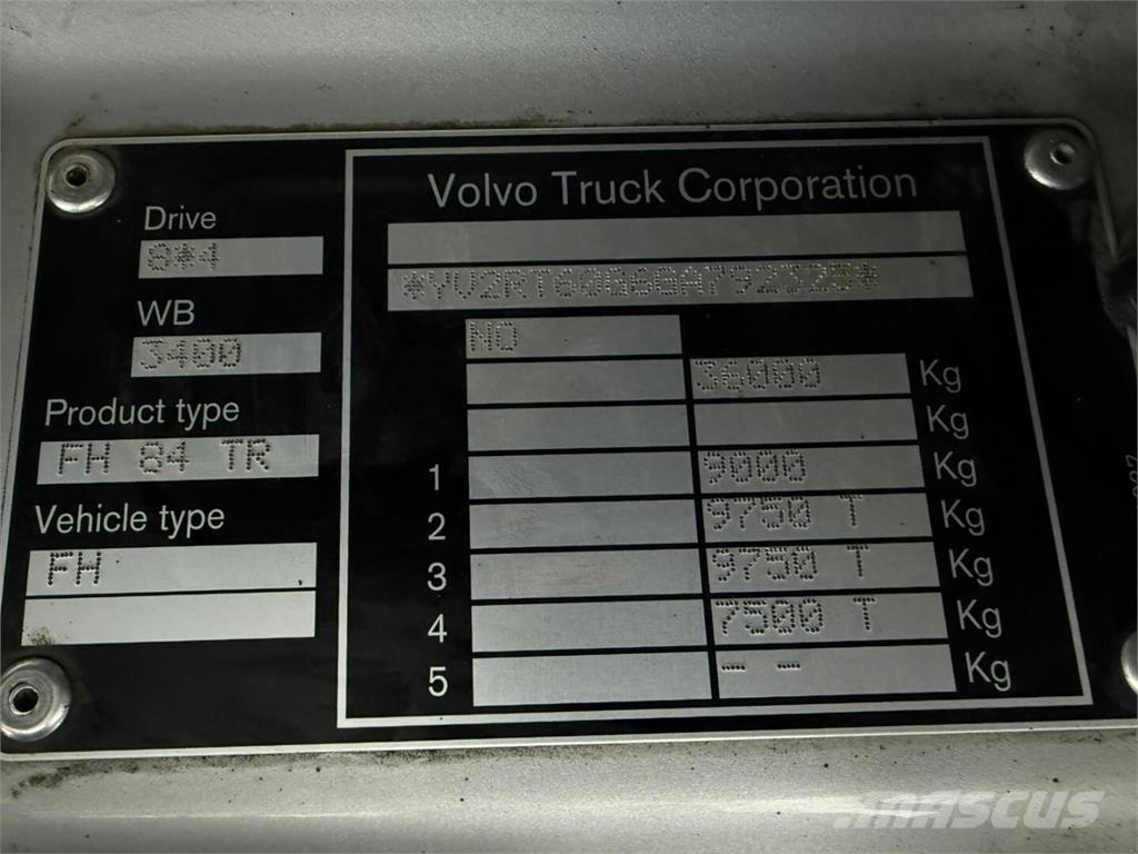 Volvo Fh13 540 Hook lift trucks