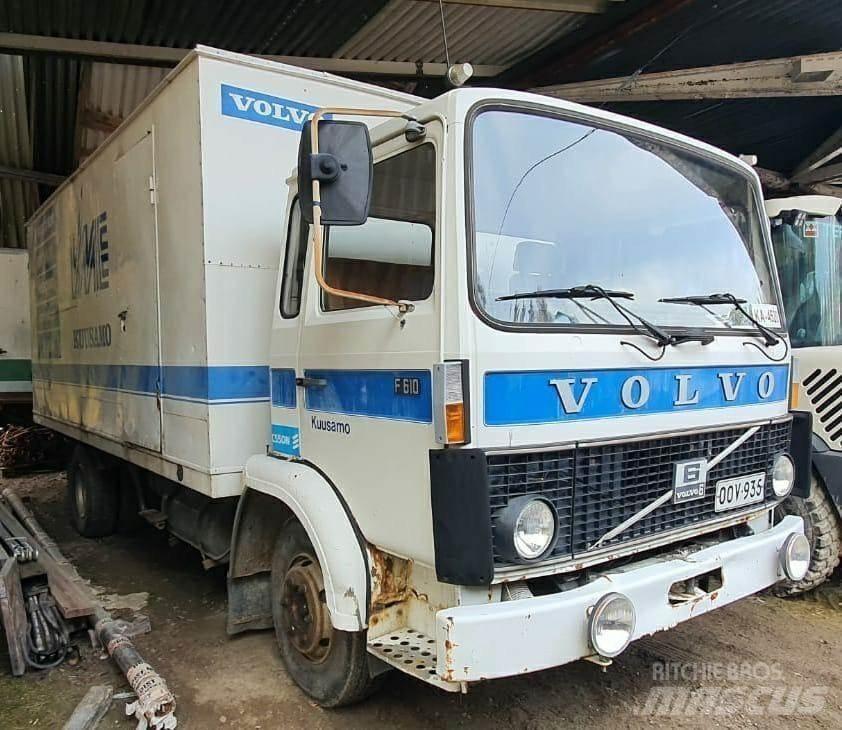 Volvo huoltoauto Box body trucks