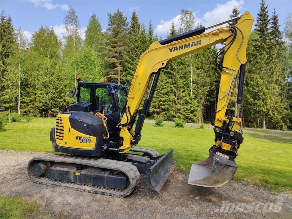 Yanmar SV100-2 Midi excavators  7t - 12t