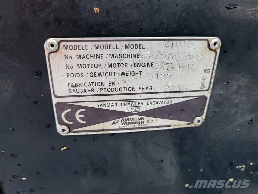Yanmar VIO 55 Mini excavators < 7t (Mini diggers)
