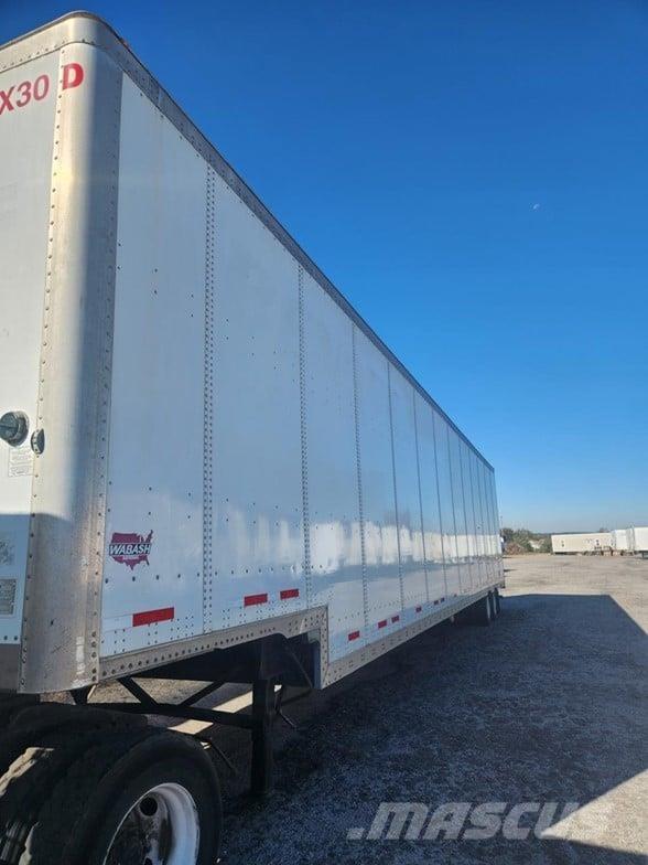 Wabash DROP DECK DRY VAN Box body trailers