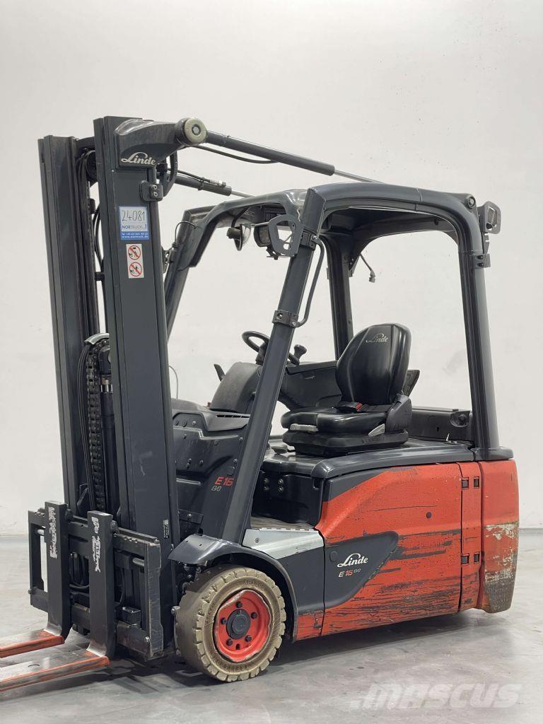 Linde E16L-02-386 Electric forklift trucks
