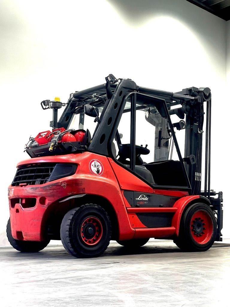 Linde H80T-396-03-EVO LPG trucks