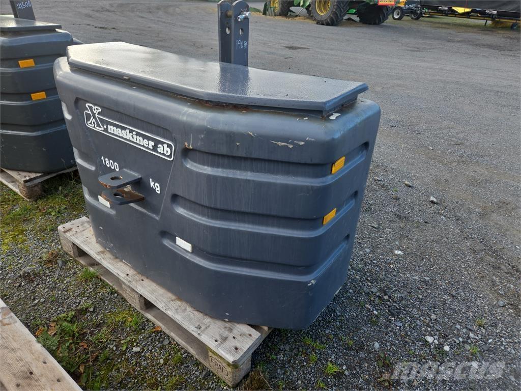  B 1800kg Grey Other tractor accessories