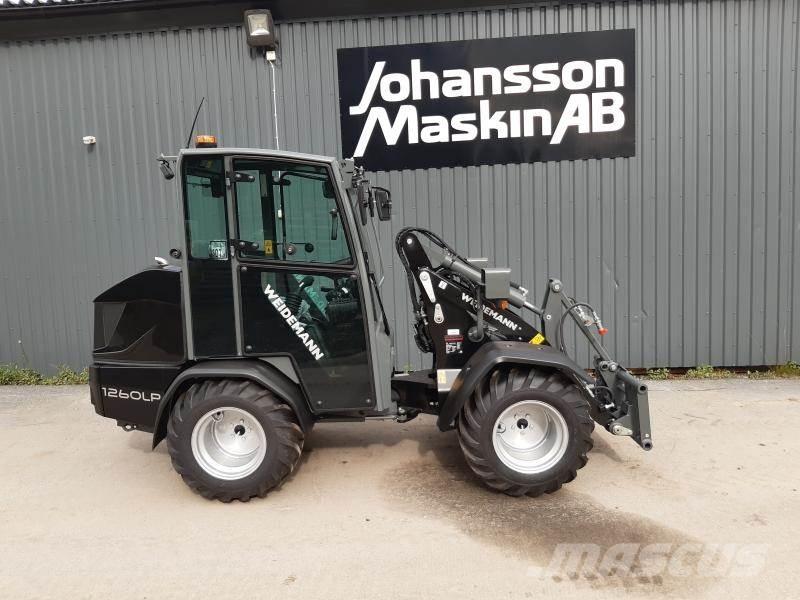 Weidemann 1260LP Black Backhoe loaders