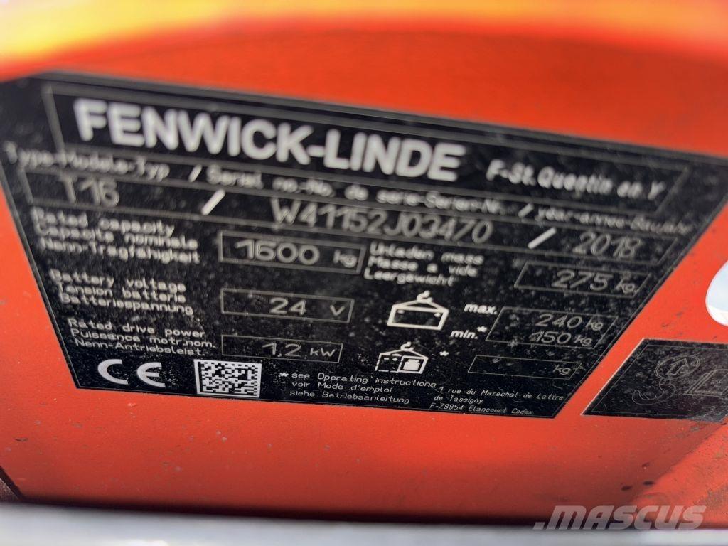 Linde T16 Low lifter