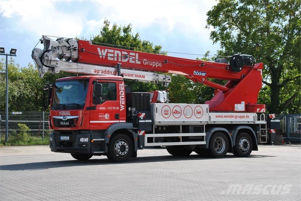 Böcker AK 46/6000 All terrain cranes