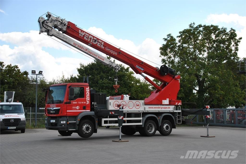 Böcker AK 46/6000 All terrain cranes