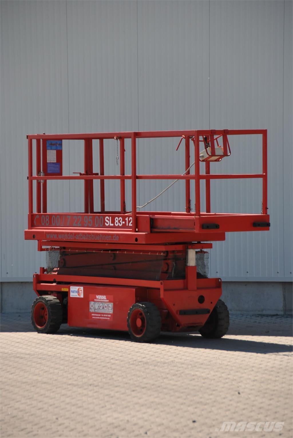 Liftlux SL 83-12 Scissor lifts