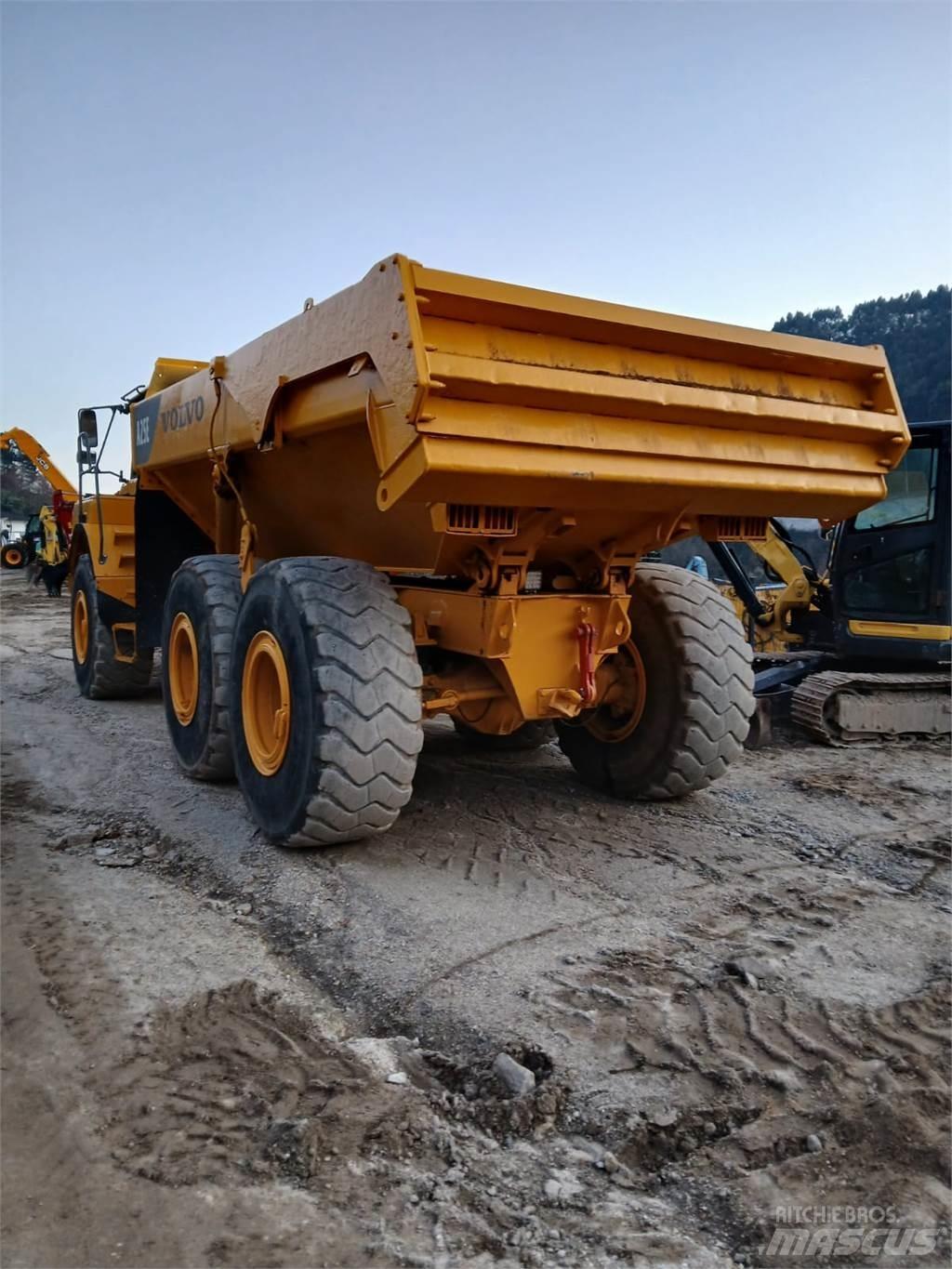 Volvo A25E Site dumpers