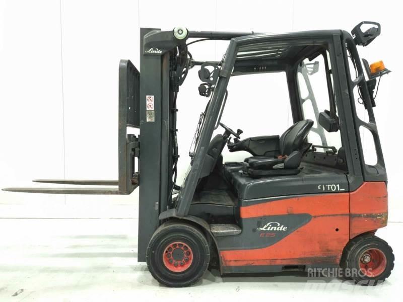 Linde E25-01 Electric forklift trucks
