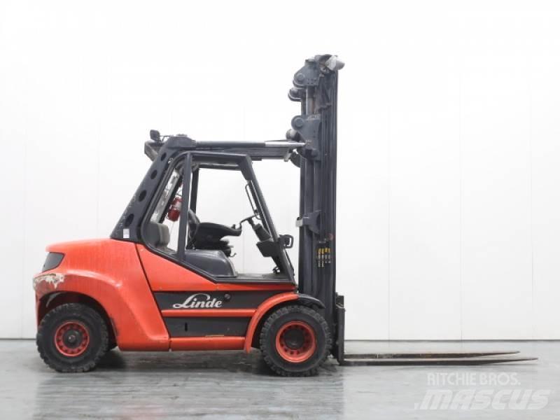 Linde H80D-02/900 396 Diesel trucks