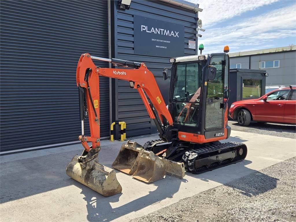 Kubota -- Mini excavators < 7t (Mini diggers)