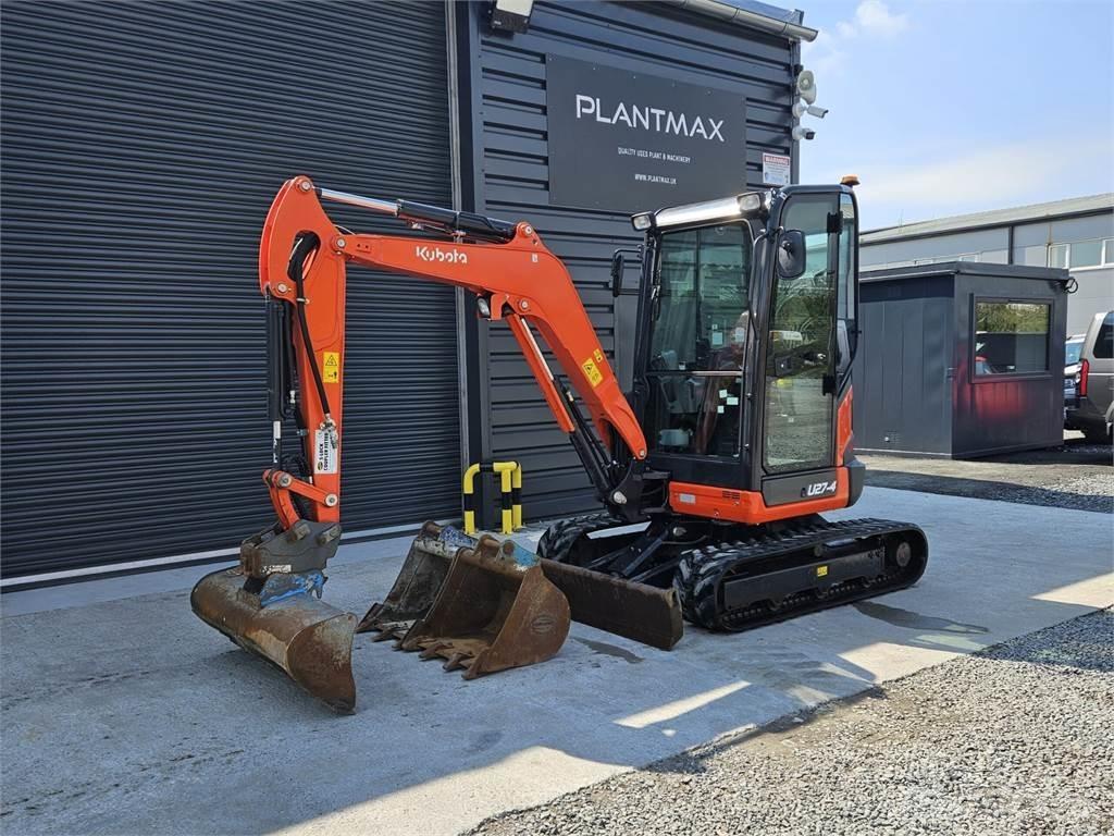 Kubota U27-4 Mini excavators < 7t (Mini diggers)