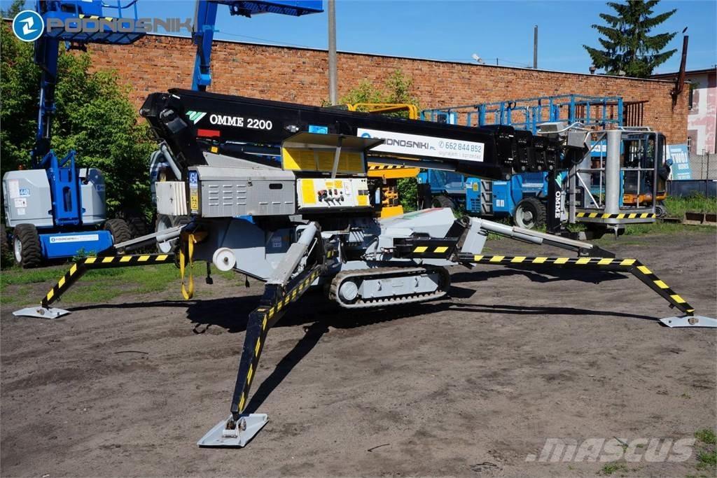 Omme 2200RBD Compact self-propelled boom lifts