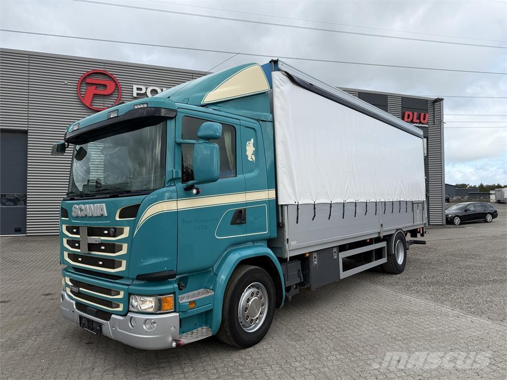 Scania G320 4x2 Curtainsider trucks