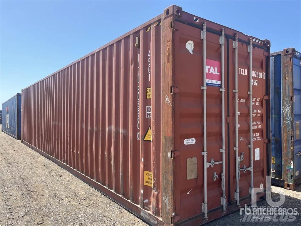  40 ft High Cube Special containers