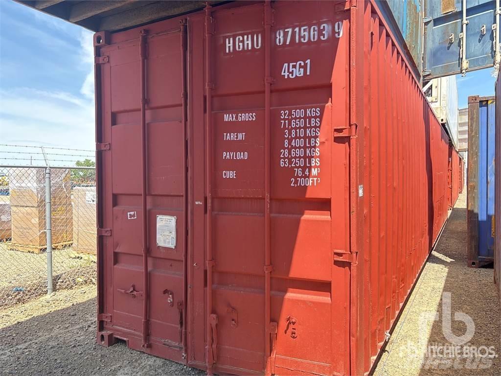  40 ft Standard Special containers