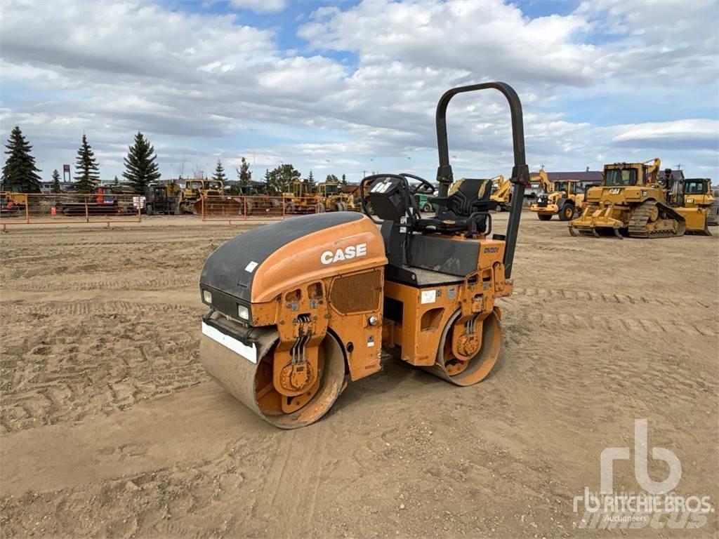 CASE DV201 Twin drum rollers