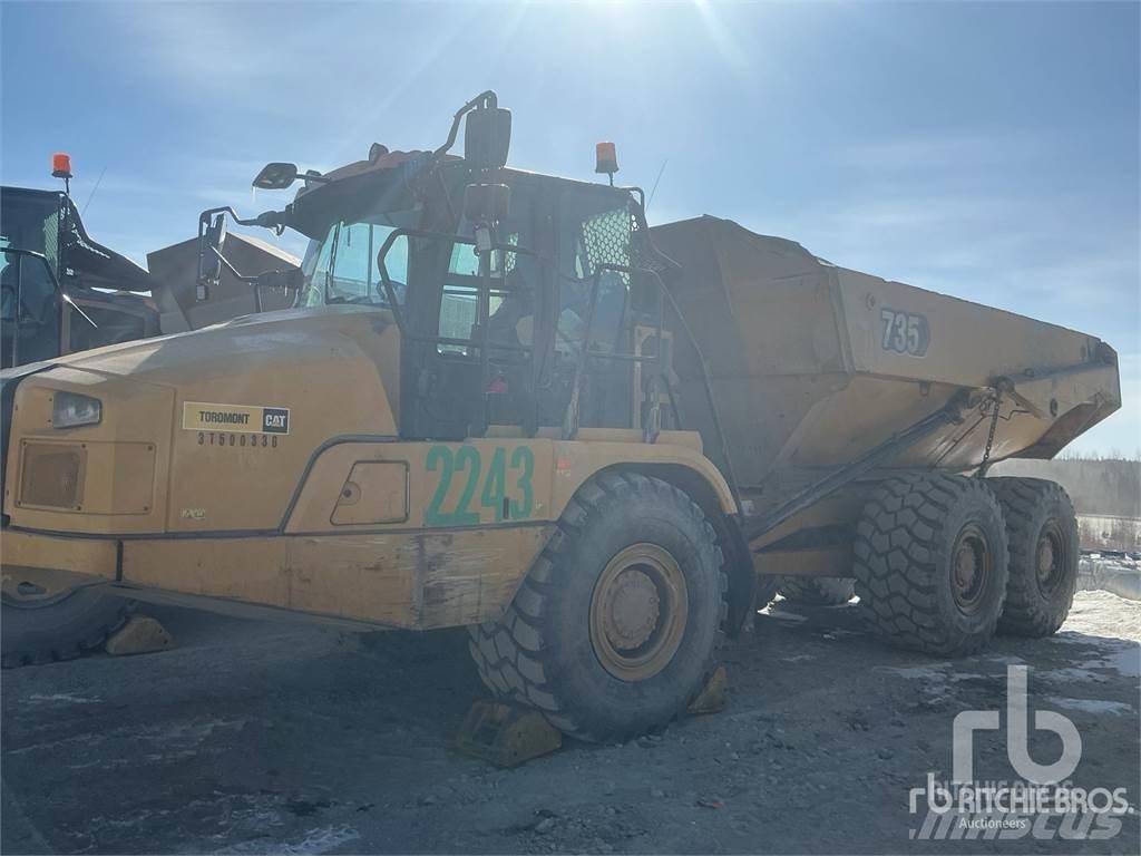 CAT 735 Articulated Dump Trucks (ADTs)