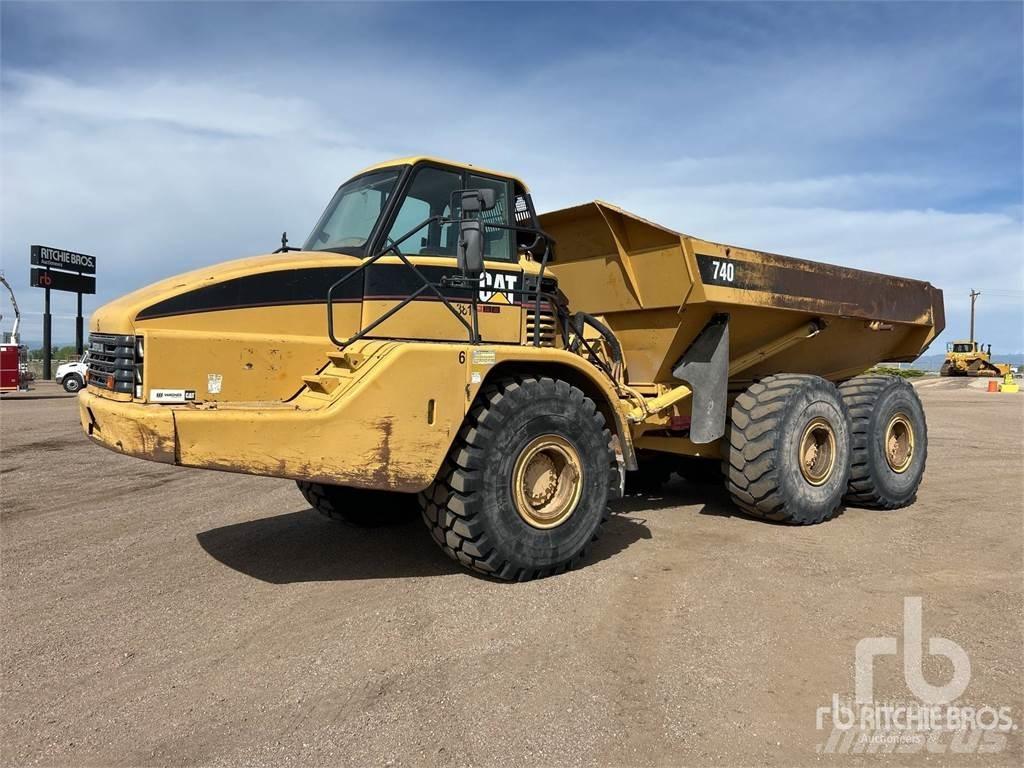 CAT 740 Articulated Dump Trucks (ADTs)