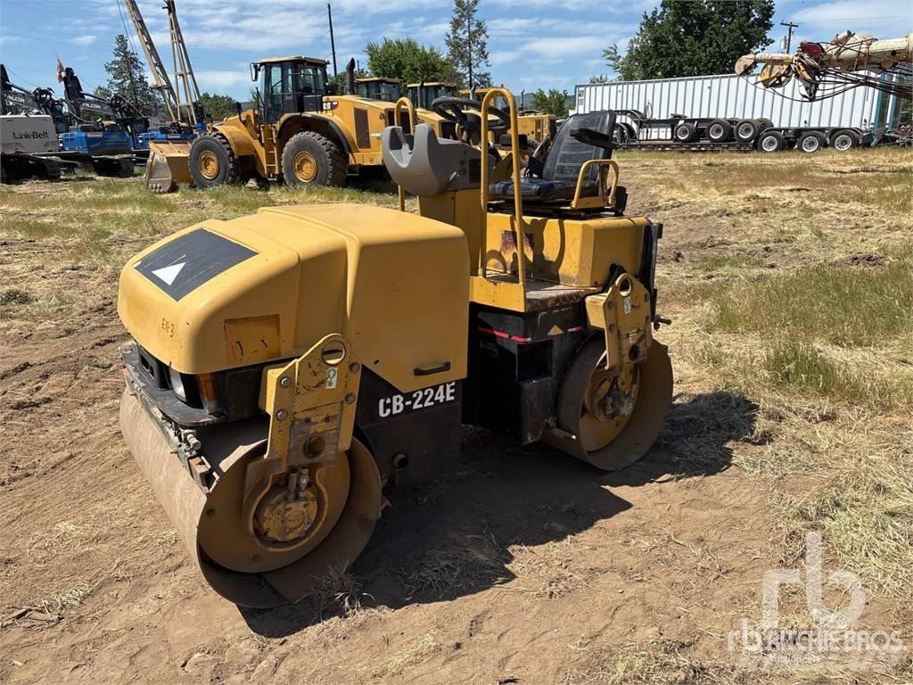 CAT CB224E Twin drum rollers