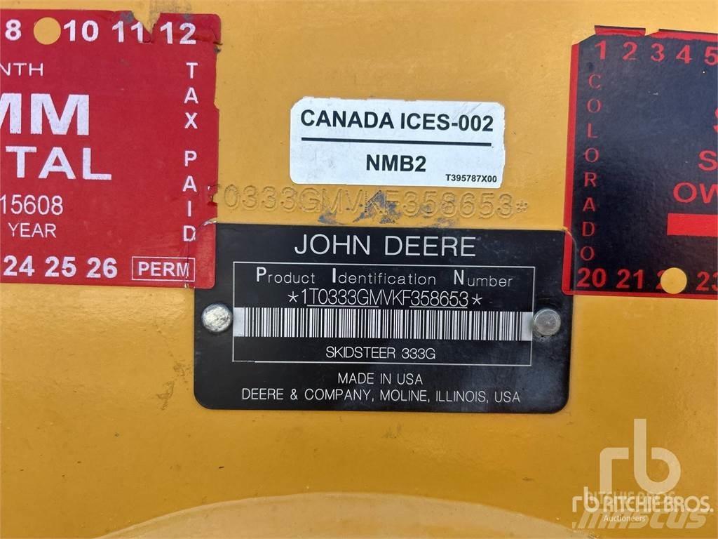 John Deere 333G Skid steer loaders