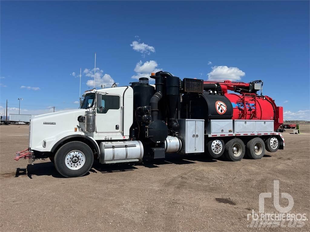 Kenworth T800 Combi / vacuum trucks