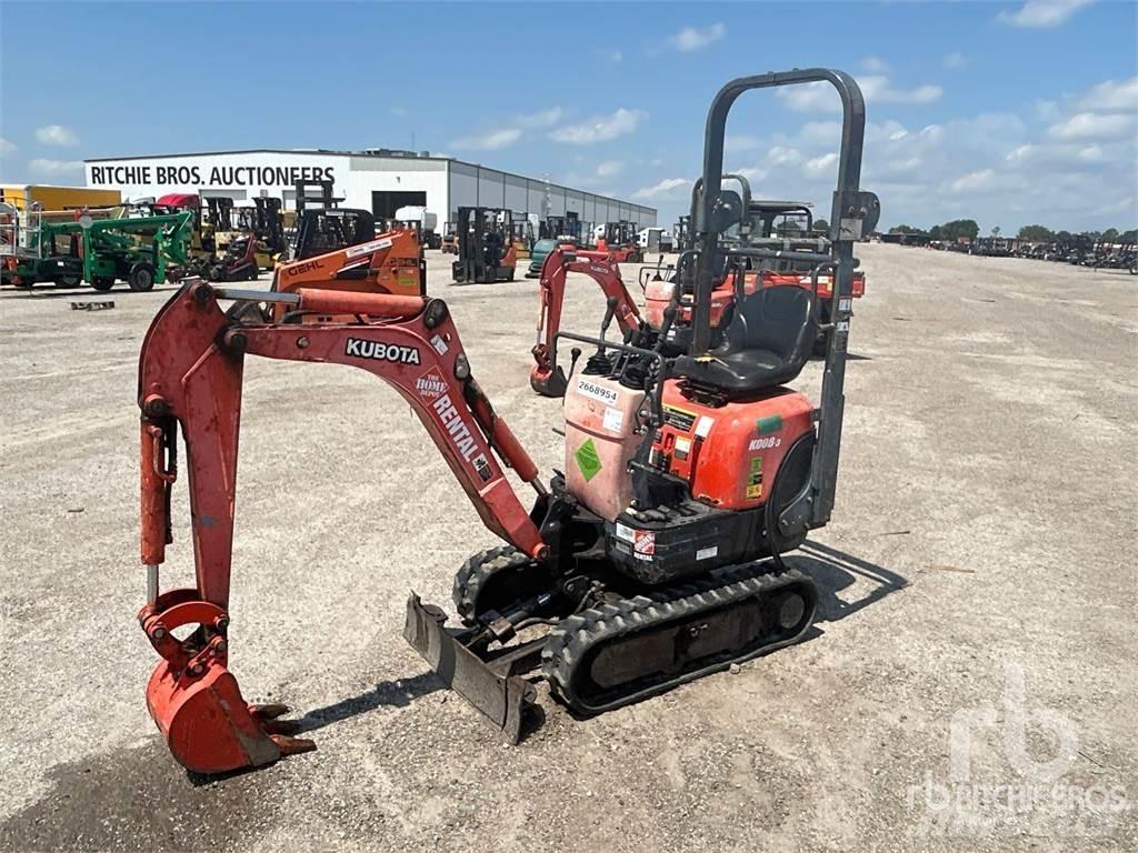 Kubota K008-3 Mini excavators < 7t (Mini diggers)