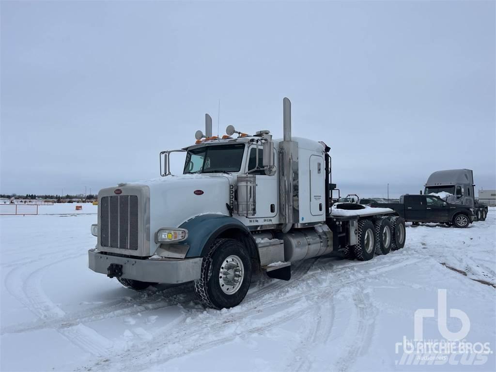 Peterbilt 367 Beavertail Flatbed / winch trucks