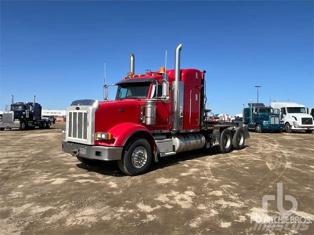 Peterbilt 367 Beavertail Flatbed / winch trucks