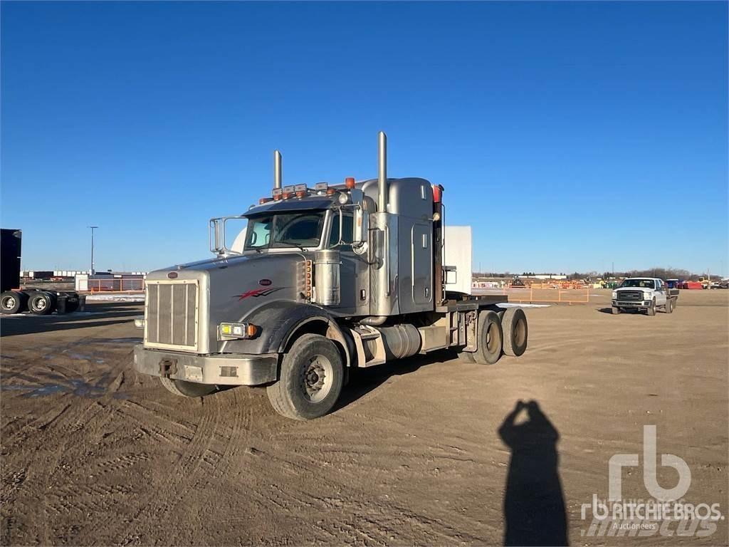 Peterbilt 378 Beavertail Flatbed / winch trucks