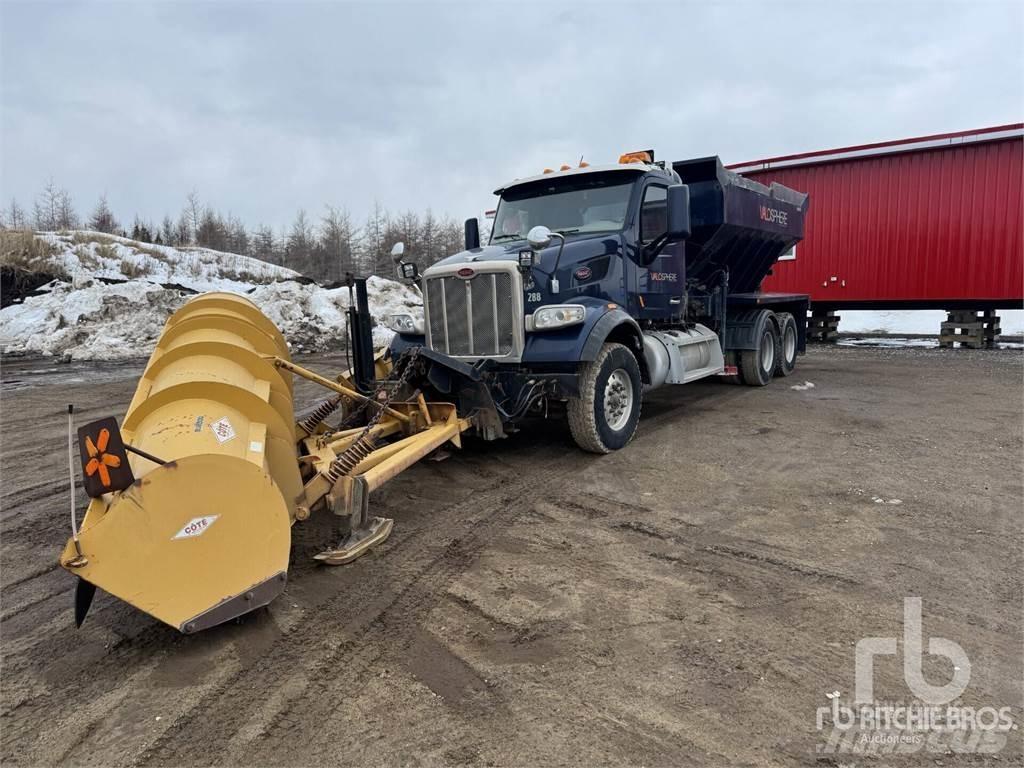 Peterbilt 567 Snow blades and plows