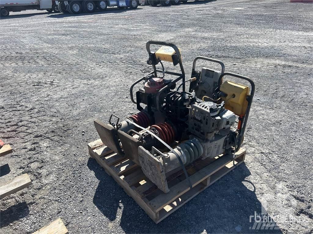  Quantity of (3) Plate compactors