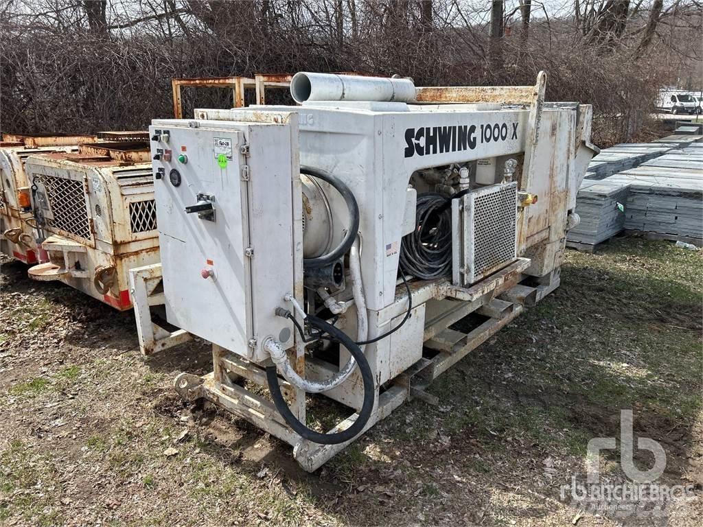 Schwing WP1000X Concrete pump trucks