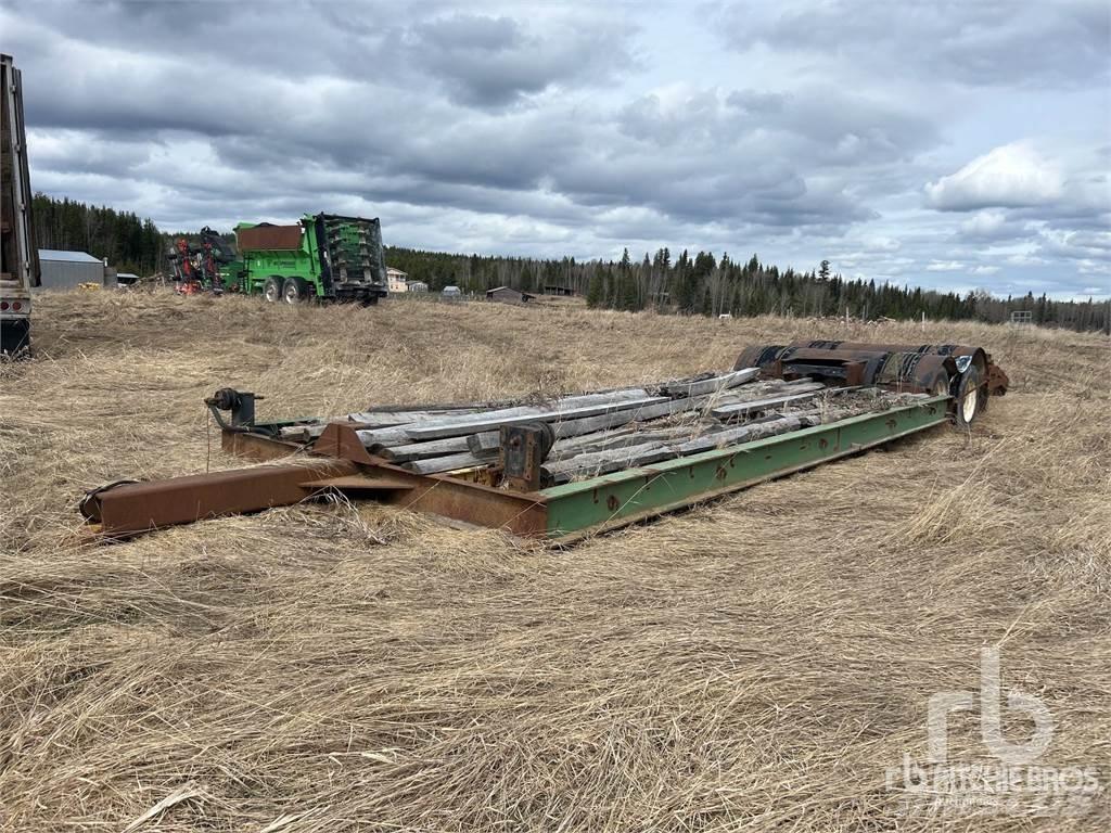  T/A Low loader-semi-trailers