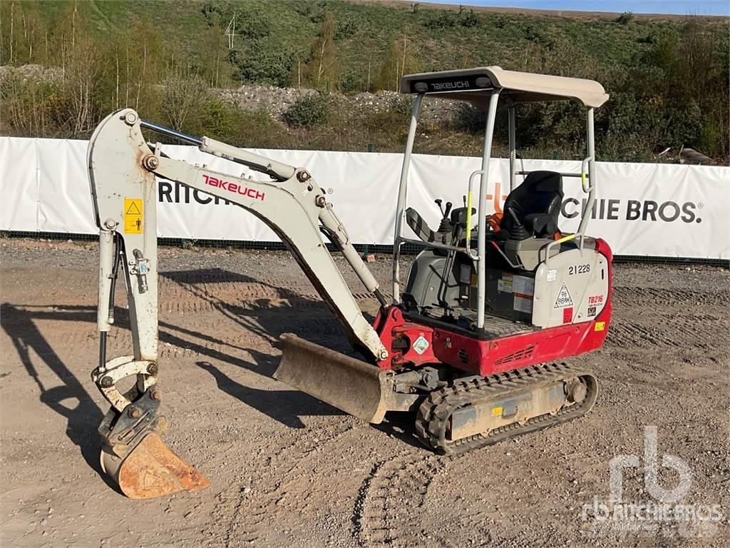 Takeuchi TB216 Mini excavators < 7t (Mini diggers)