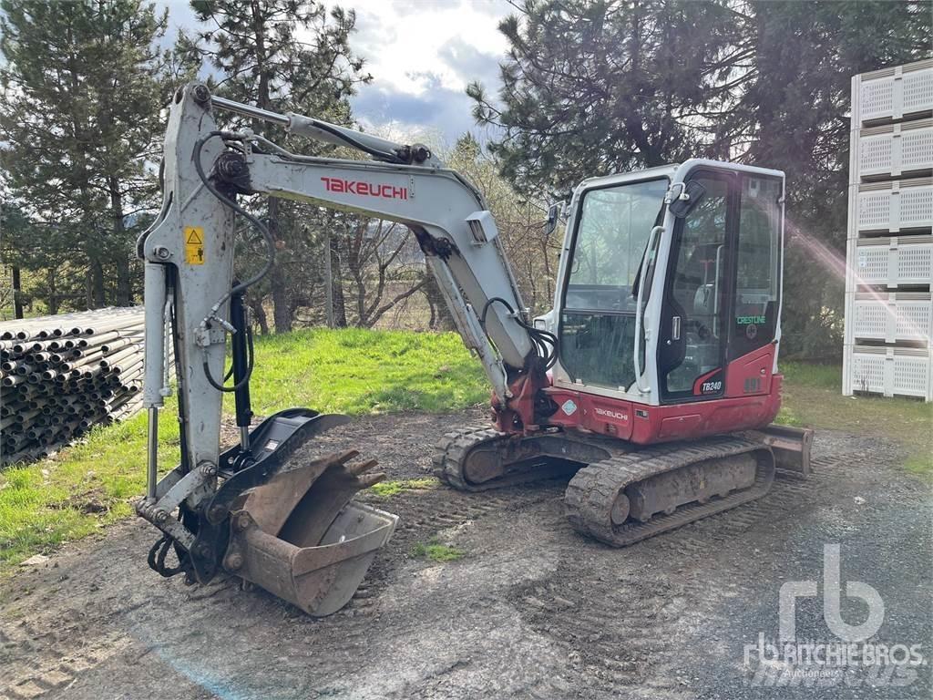 Takeuchi TB240 Mini excavators < 7t (Mini diggers)
