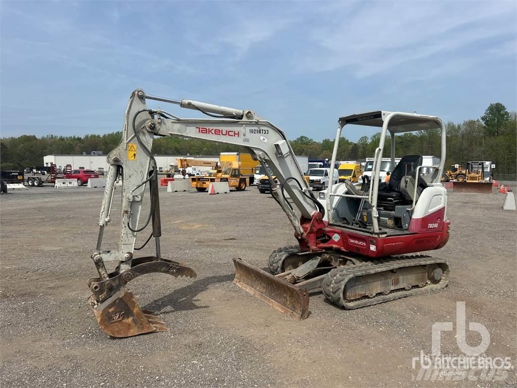 Takeuchi TB240 Mini excavators < 7t (Mini diggers)