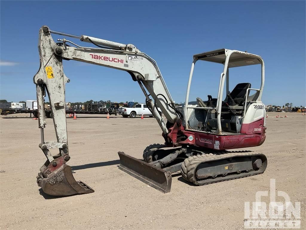 Takeuchi TB240 Mini excavators < 7t (Mini diggers)