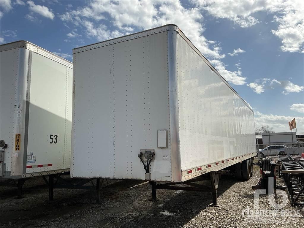 Utility VS2DC Box body semi-trailers