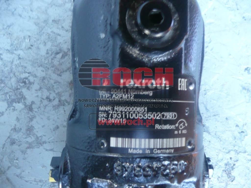 Rexroth A2FM12 Engines