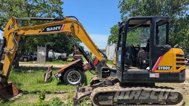 Sany SY60 Crawler excavators