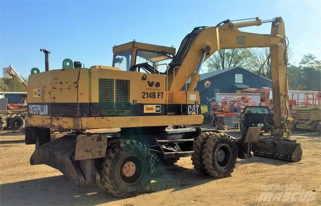 CAT 214B FT Wheeled excavators