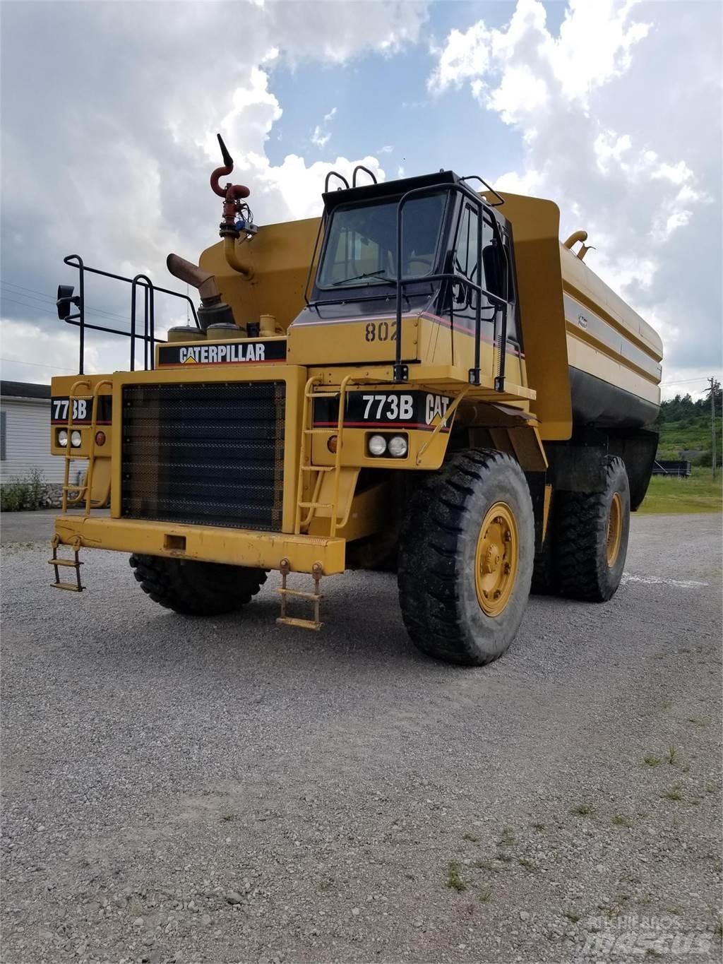 CAT 773B Water tankers