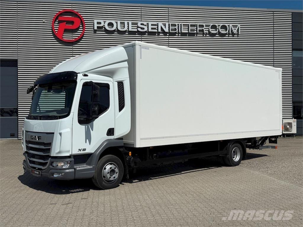 DAF XB230 med lift Box body trucks