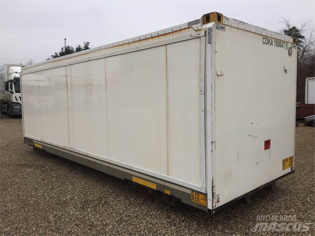  7450 mm med rulleport Box body semi-trailers