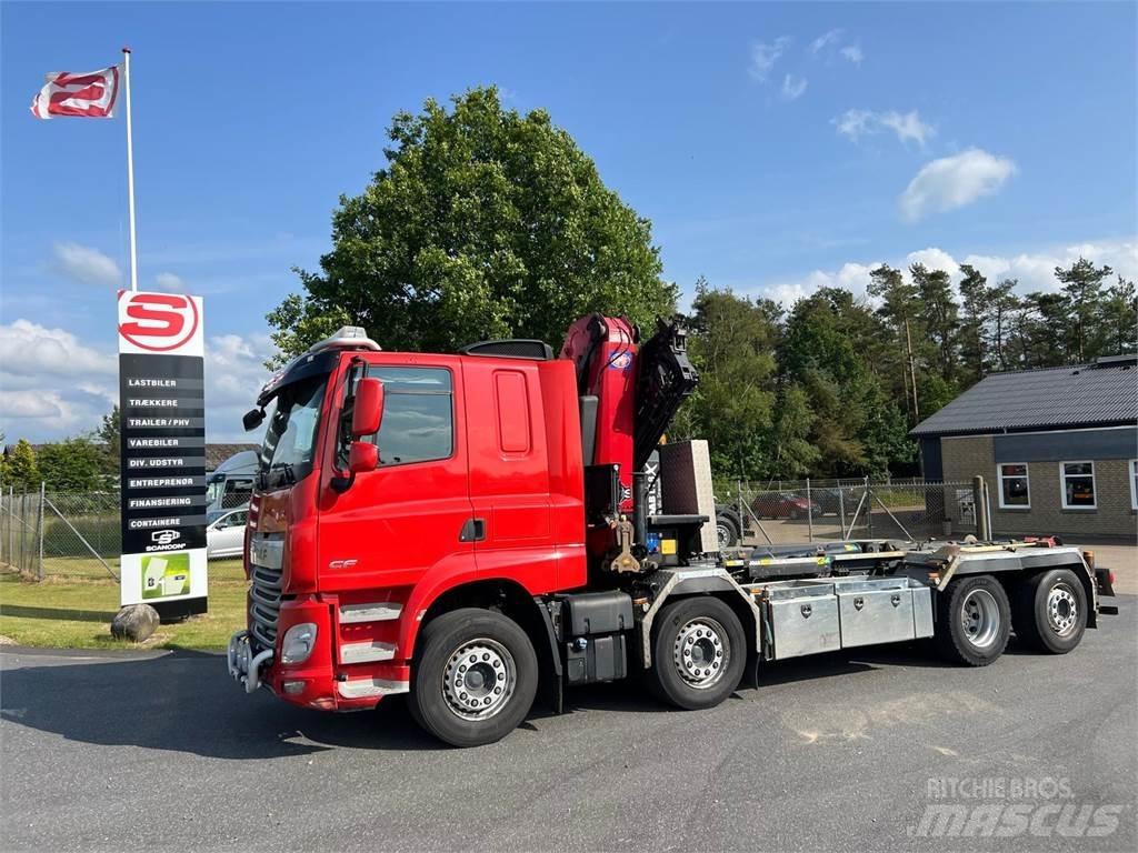 DAF CF 480 FAX 8x2*6 Cable lift demountable trucks