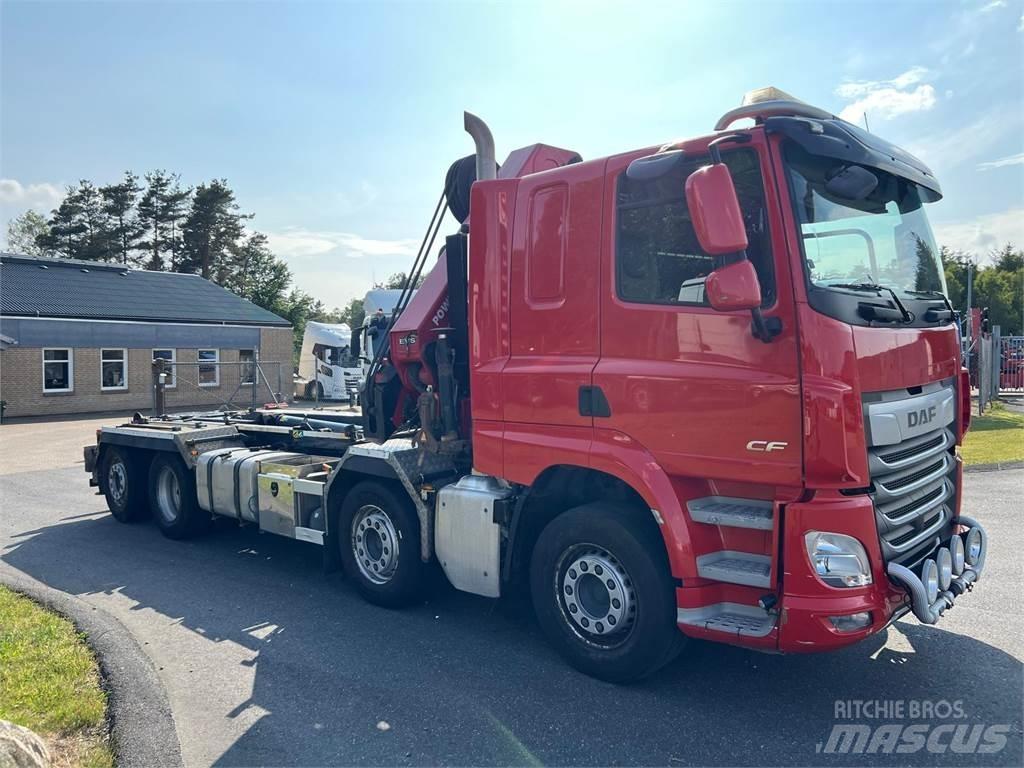 DAF CF 480 FAX 8x2*6 Cable lift demountable trucks